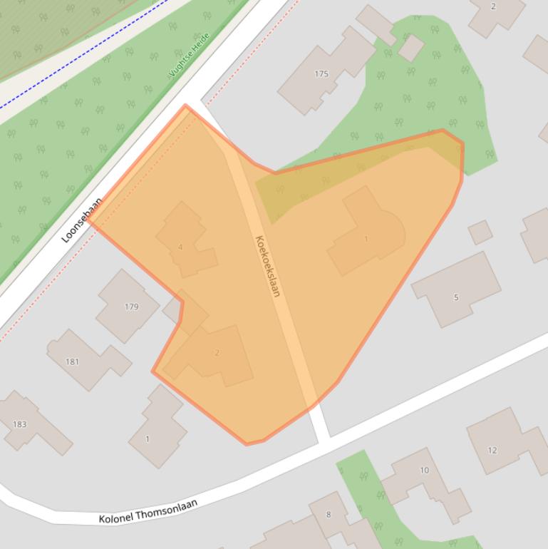 Kaart van postcodegebied 5263GJ.