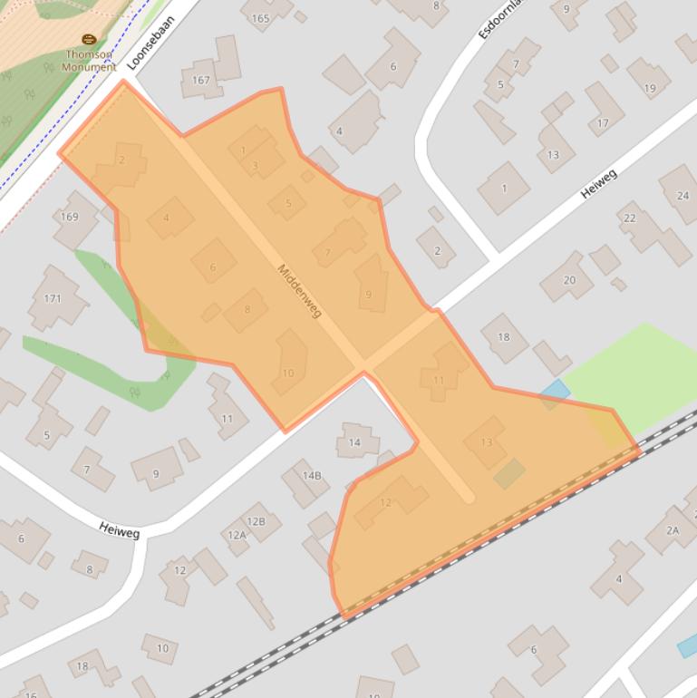 Kaart van postcodegebied 5263GL.