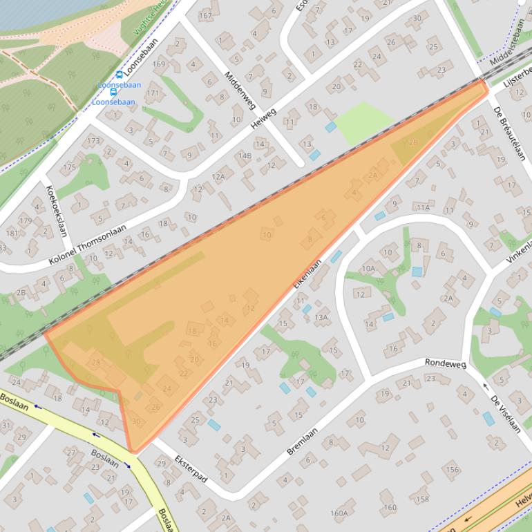 Kaart van postcodegebied 5263GN.