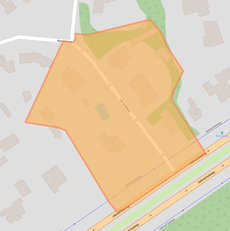 Kaart van postcodegebied 5263GS.