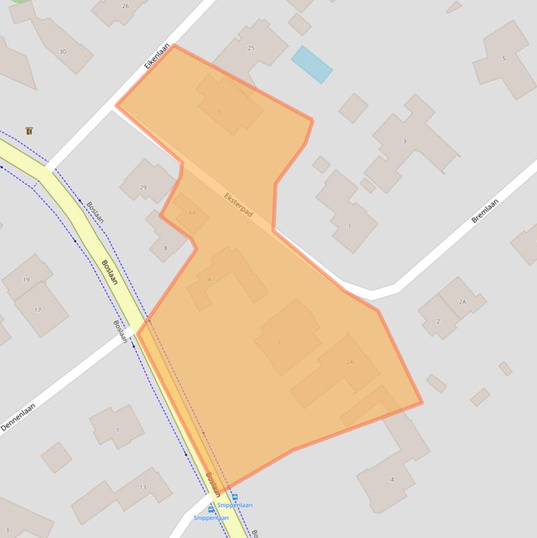 Kaart van postcodegebied 5263GV.