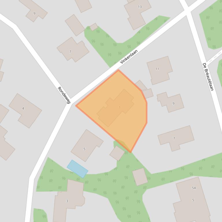 Kaart van postcodegebied 5263HD.