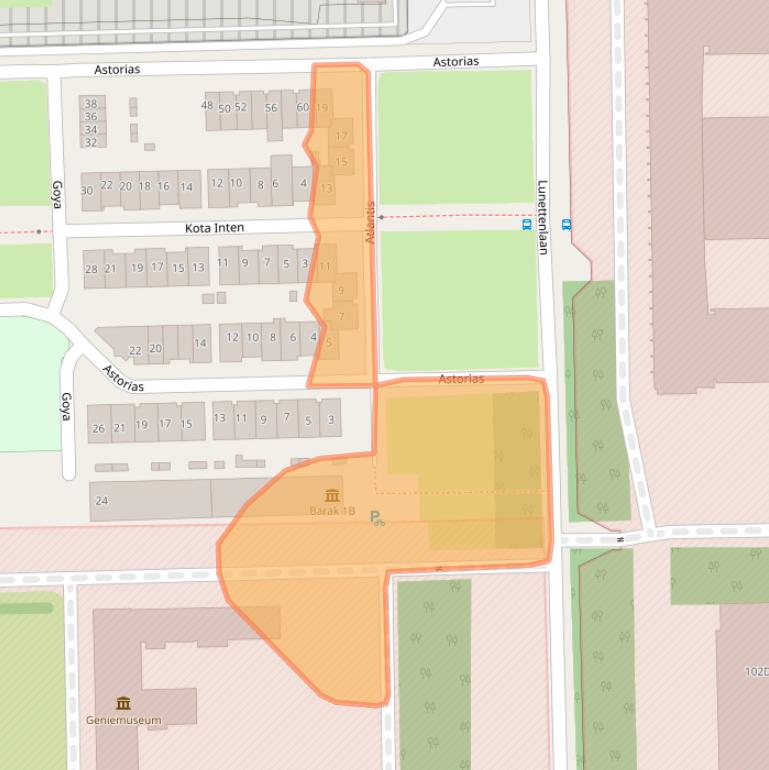 Kaart van postcodegebied 5263MC.