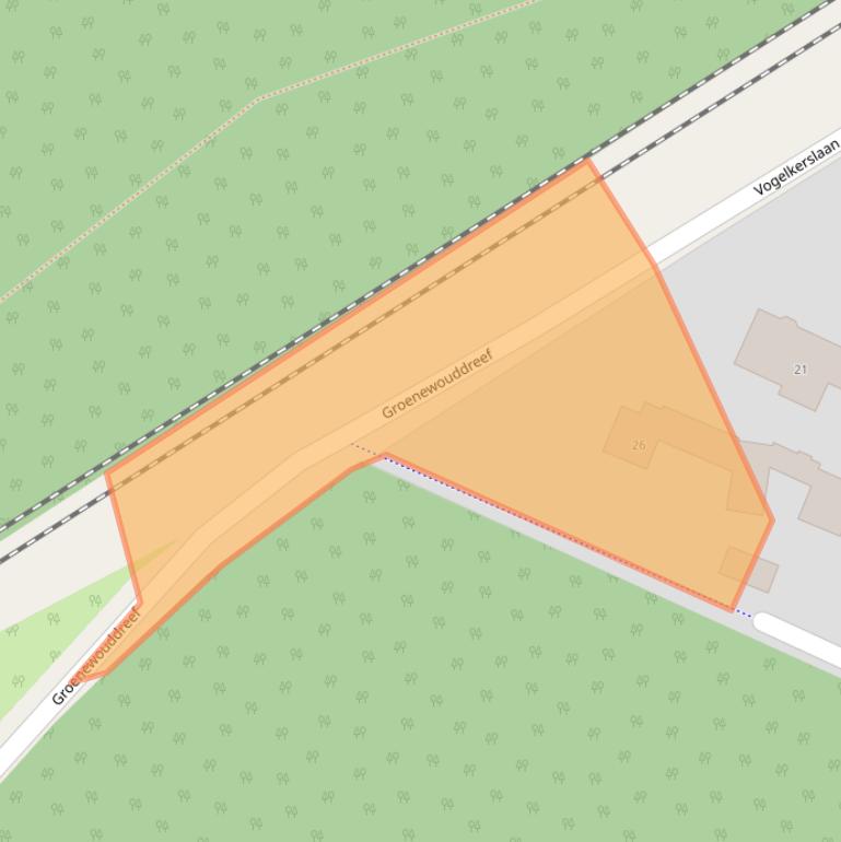 Kaart van postcodegebied 5263NR.