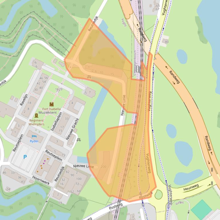 Kaart van postcodegebied 5264PJ.