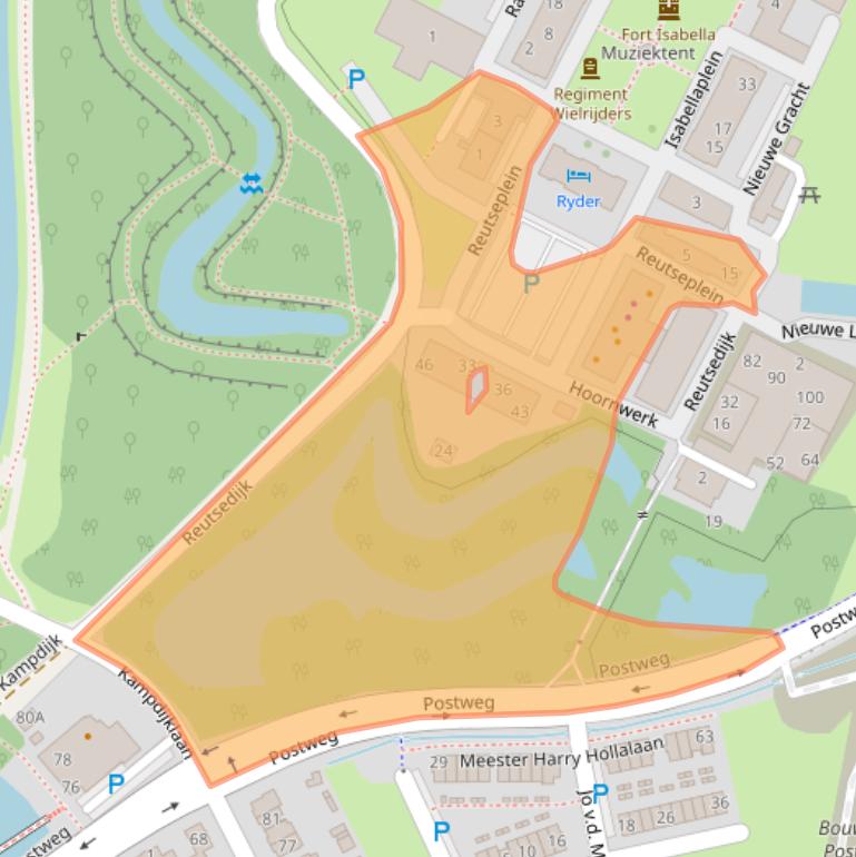 Kaart van postcodegebied 5264PN.