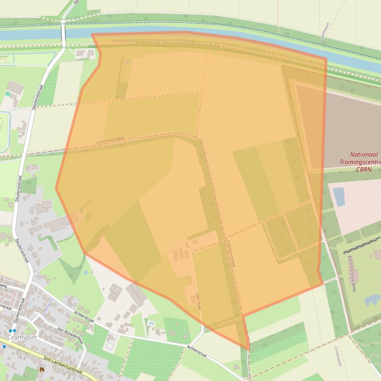 Kaart van postcodegebied 5266AS.