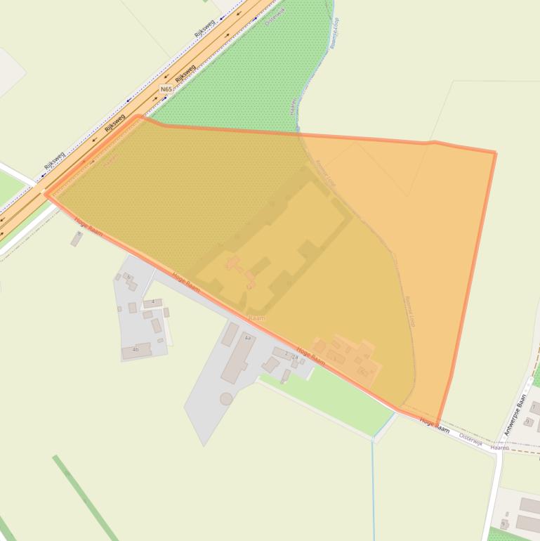 Kaart van postcodegebied 5268KK.