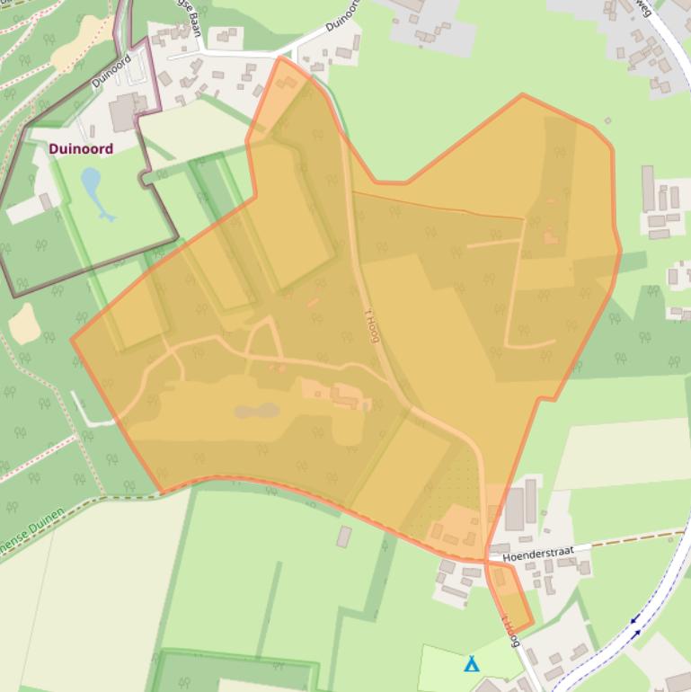 Kaart van postcodegebied 5268LL.