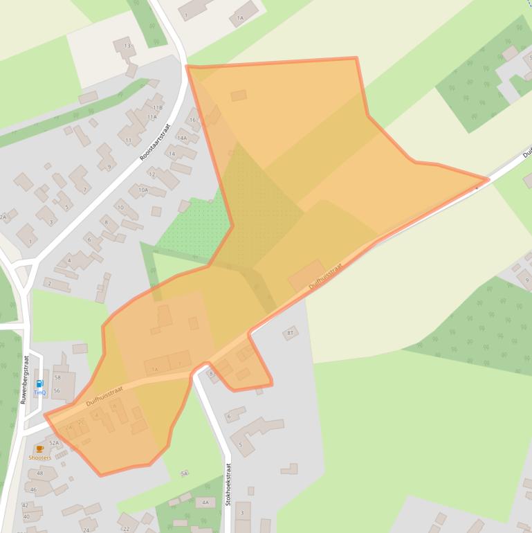 Kaart van postcodegebied 5271AH.