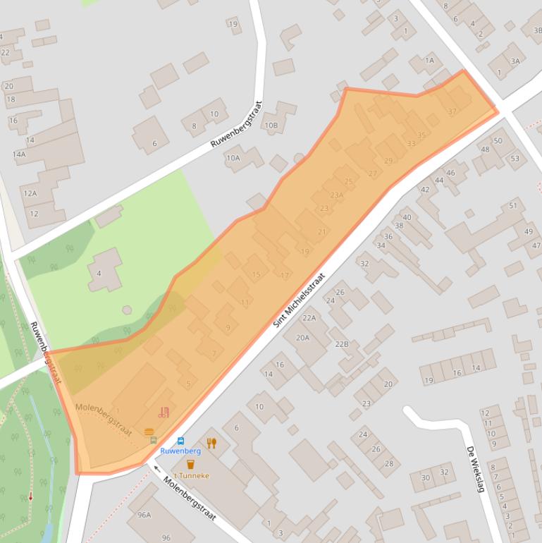 Kaart van postcodegebied 5271AL.