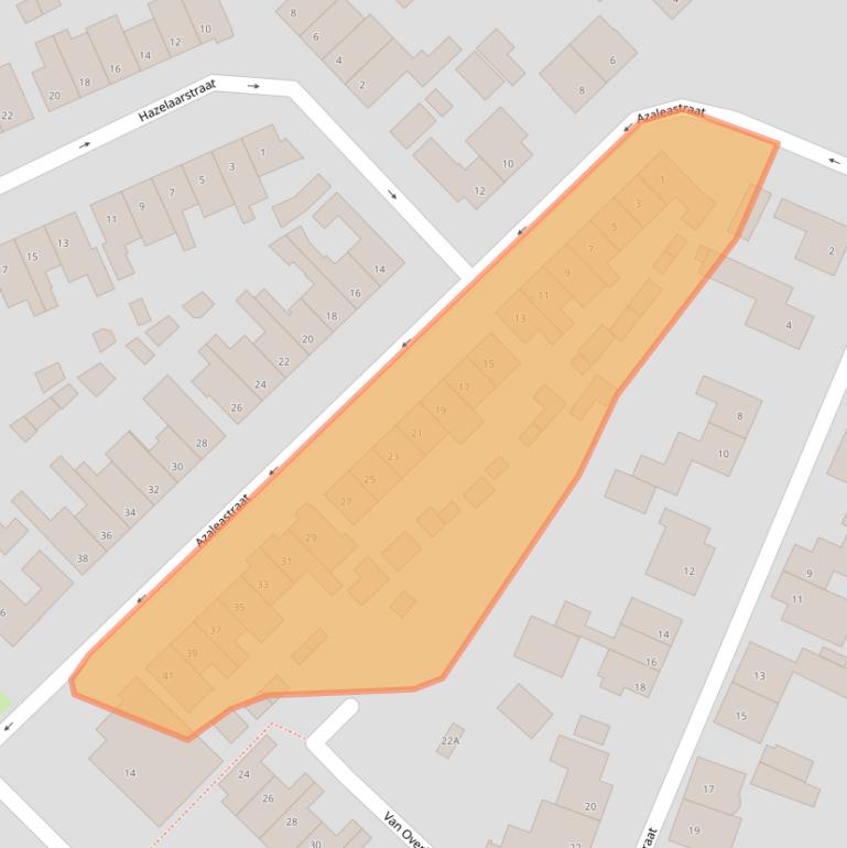 Kaart van postcodegebied 5271GH.