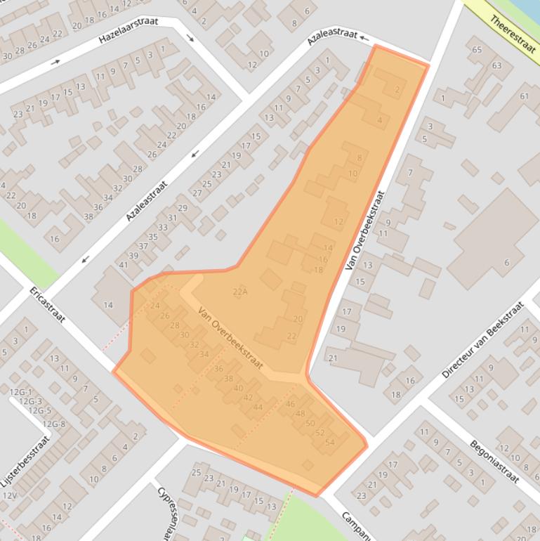 Kaart van postcodegebied 5271GL.