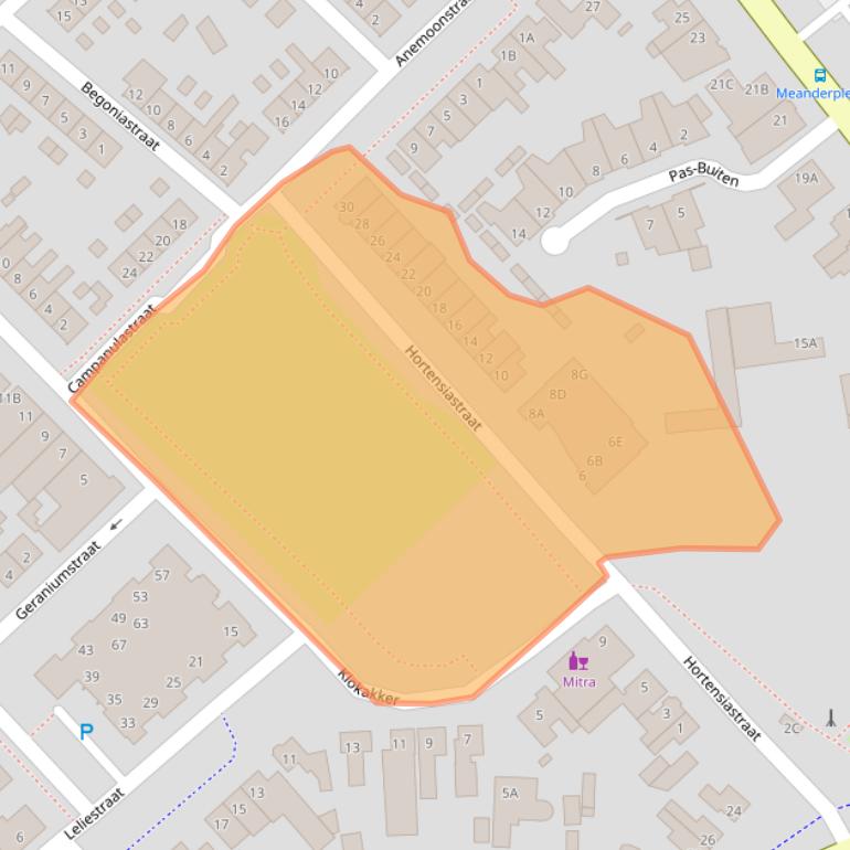 Kaart van postcodegebied 5271GV.