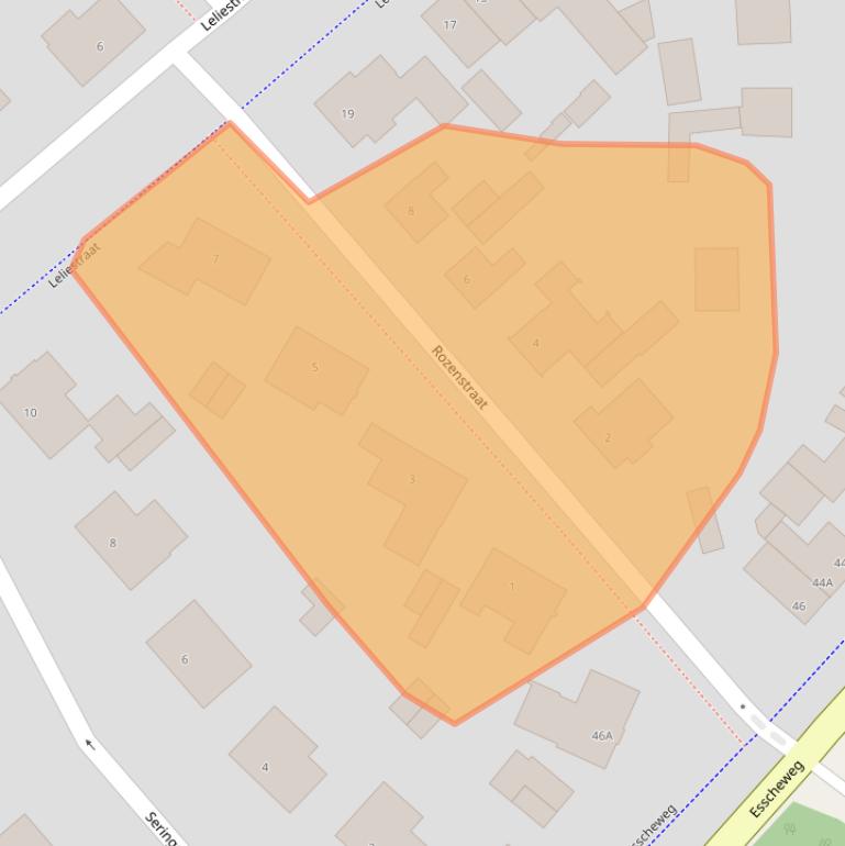 Kaart van postcodegebied 5271HD.