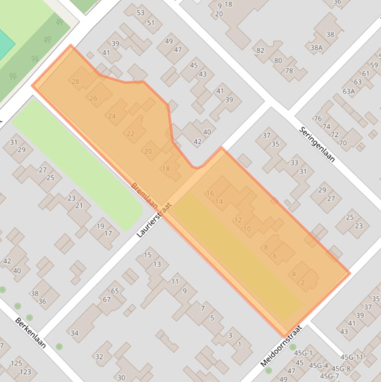 Kaart van postcodegebied 5271KG.