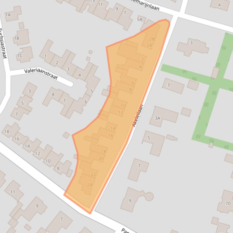 Kaart van postcodegebied 5271NM.