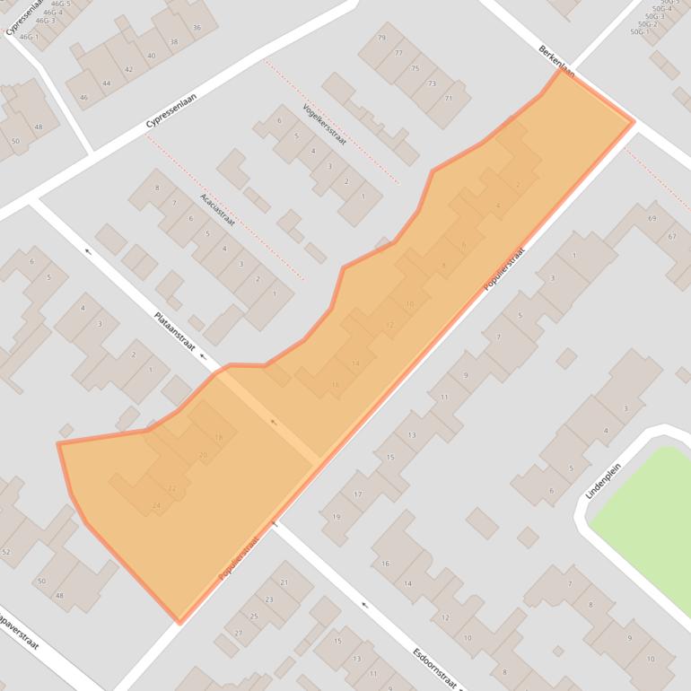 Kaart van postcodegebied 5271NX.