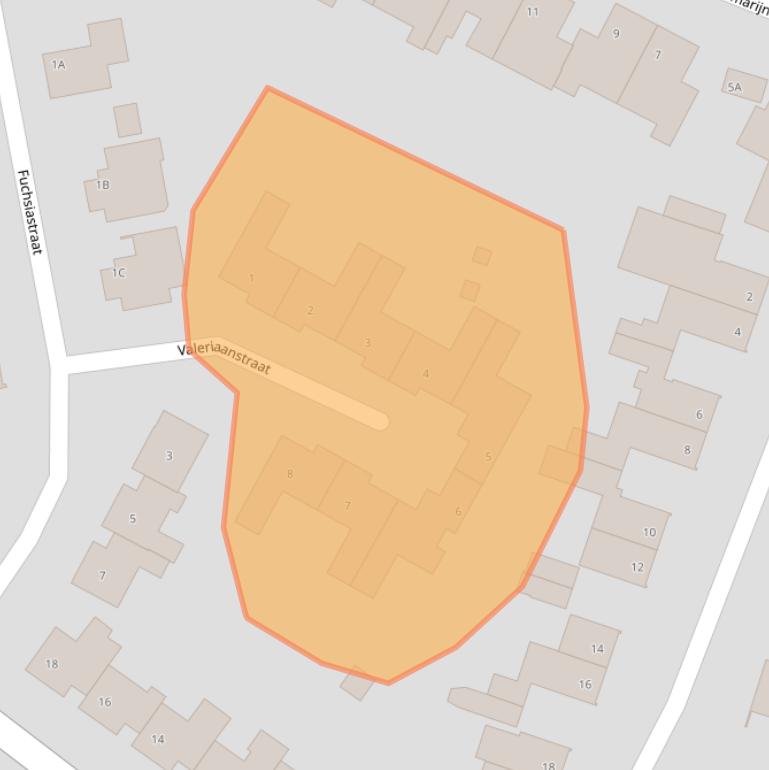 Kaart van postcodegebied 5271PC.