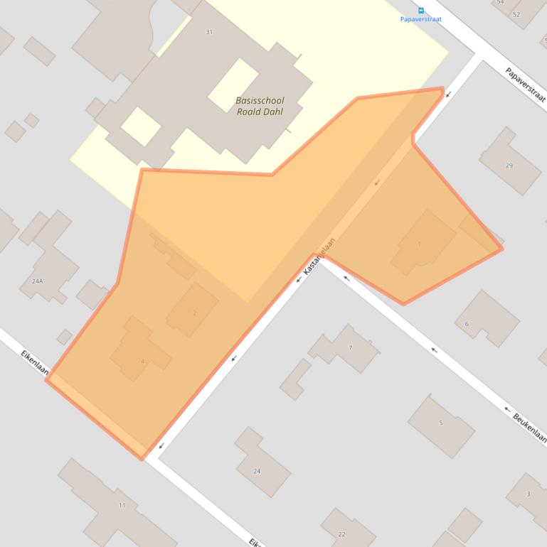 Kaart van postcodegebied 5271RH.