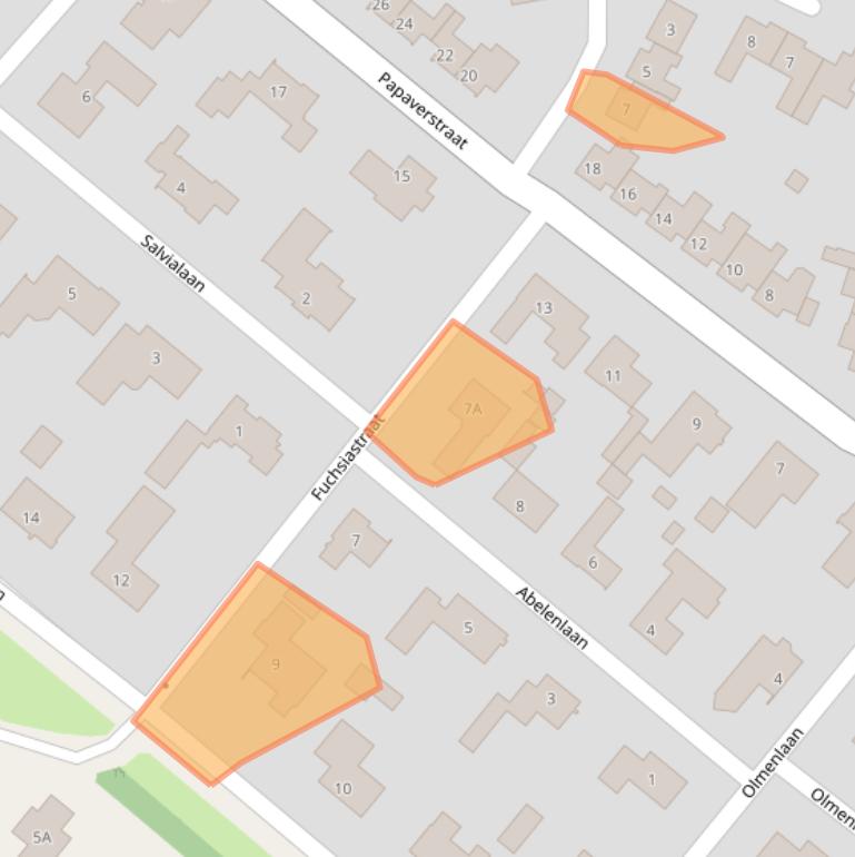 Kaart van postcodegebied 5271RM.