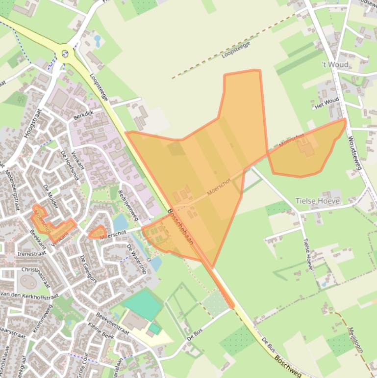 Kaart van postcodegebied 5271SN.