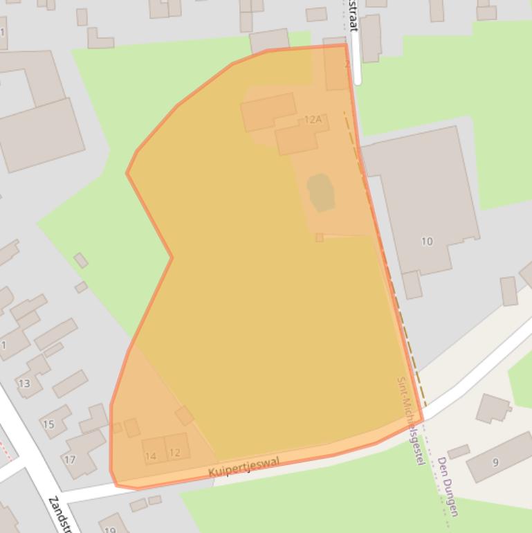 Kaart van postcodegebied 5271XX.