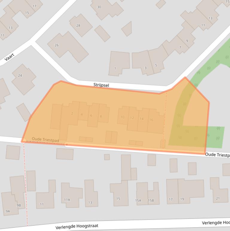 Kaart van postcodegebied 5271ZH.