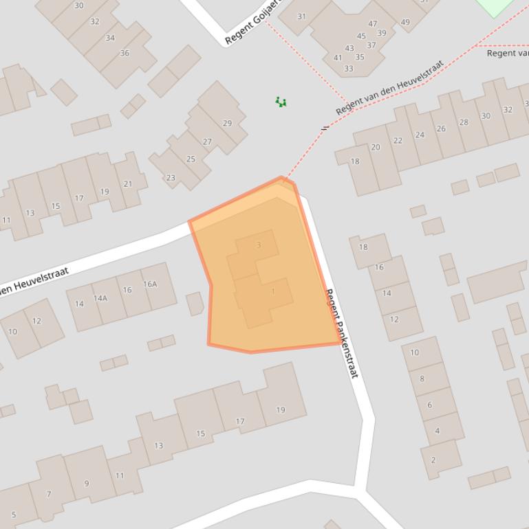 Kaart van postcodegebied 5272BH.