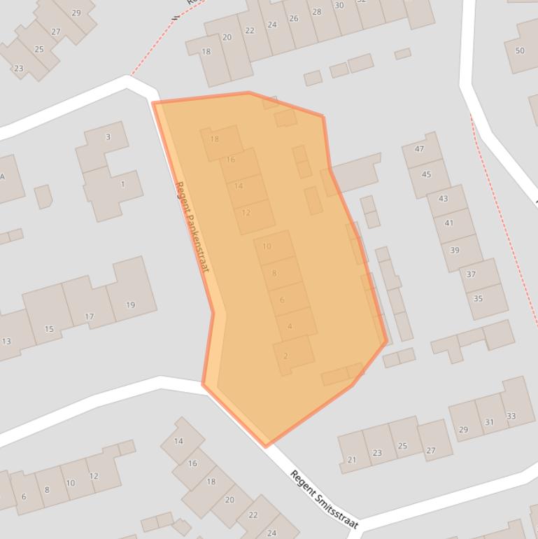 Kaart van postcodegebied 5272BJ.