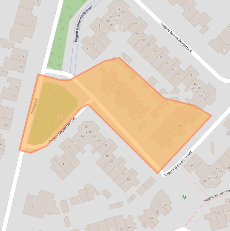 Kaart van postcodegebied 5272BM.