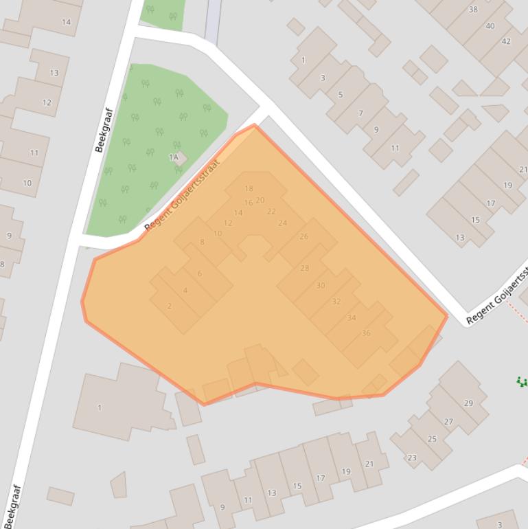 Kaart van postcodegebied 5272BN.