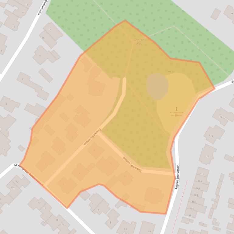 Kaart van postcodegebied 5272BV.