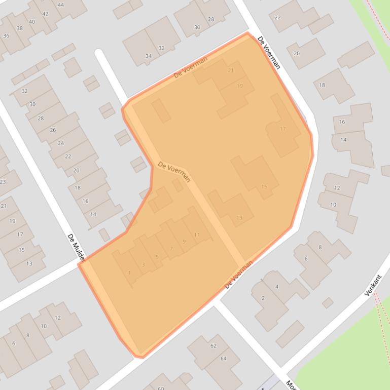 Kaart van postcodegebied 5272RH.