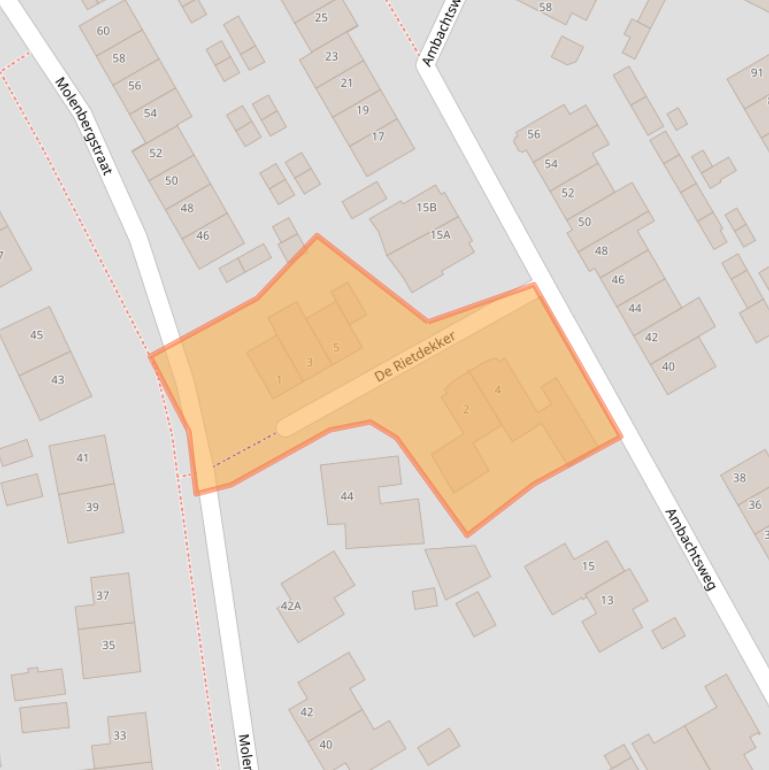 Kaart van postcodegebied 5272RM.