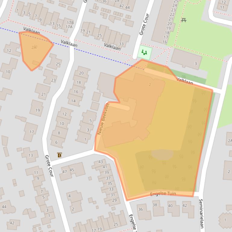 Kaart van postcodegebied 5272RZ.