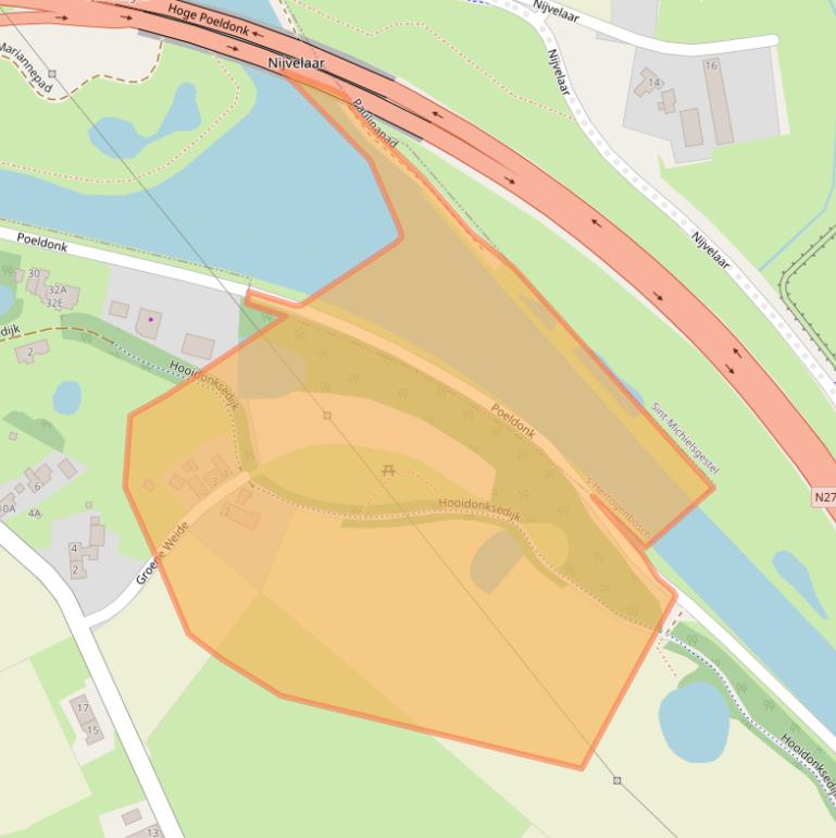 Kaart van postcodegebied 5275GW.
