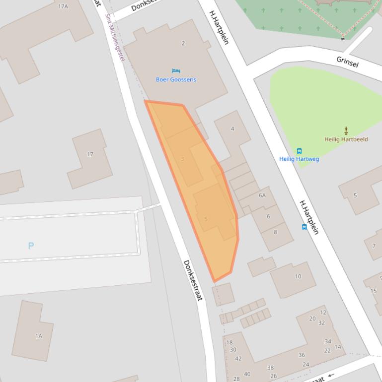 Kaart van postcodegebied 5275HA.