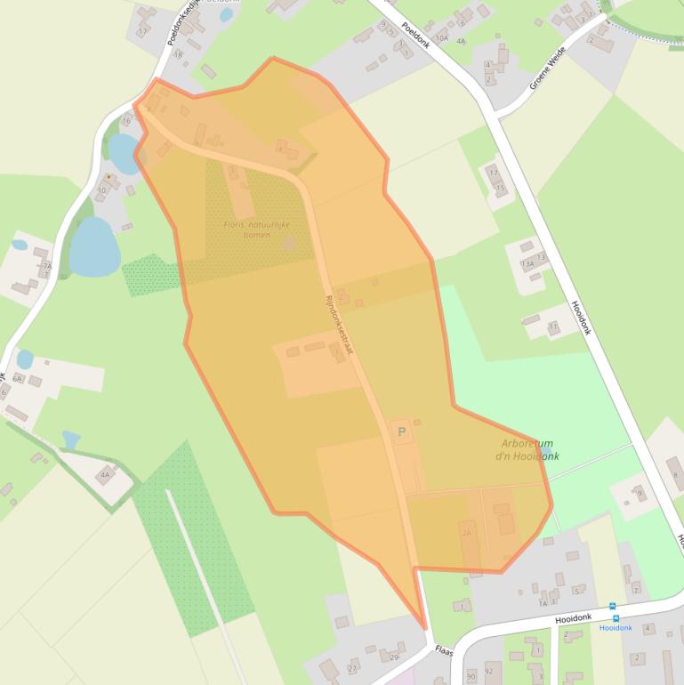 Kaart van postcodegebied 5275HJ.