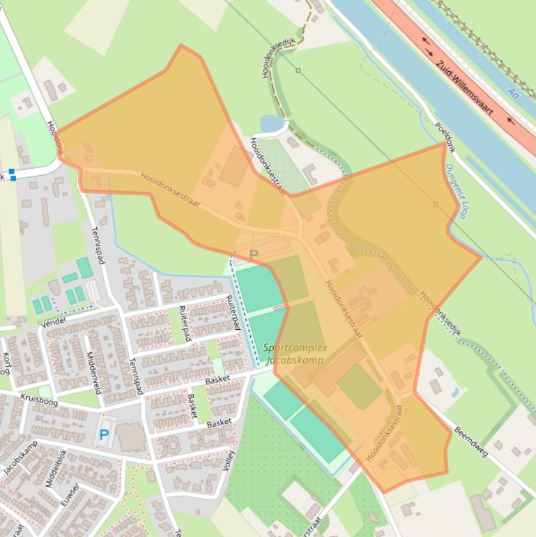 Kaart van postcodegebied 5275HV.