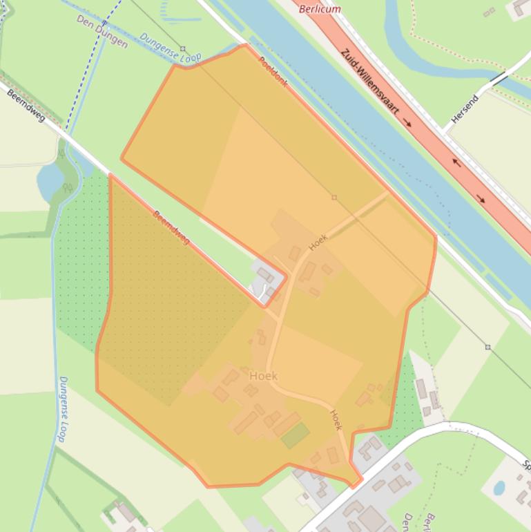 Kaart van postcodegebied 5275HW.