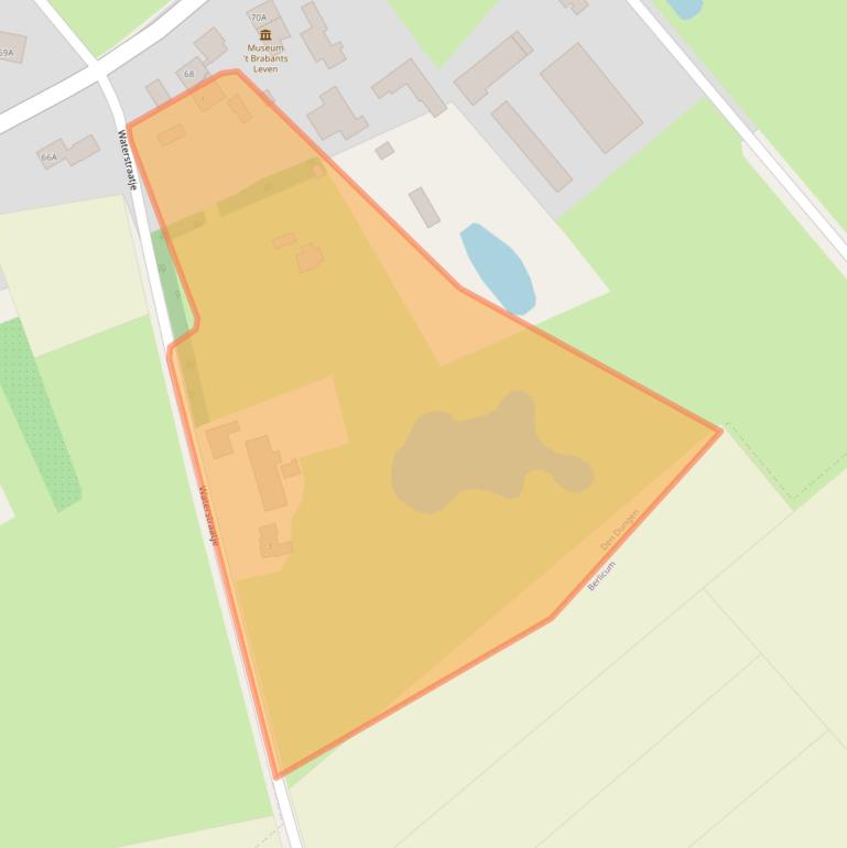 Kaart van postcodegebied 5275HX.