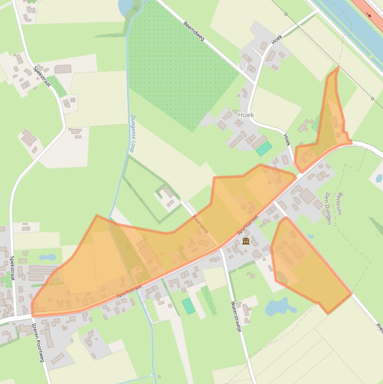 Kaart van postcodegebied 5275JB.