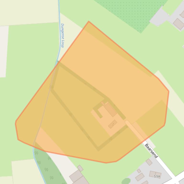 Kaart van postcodegebied 5275JZ.