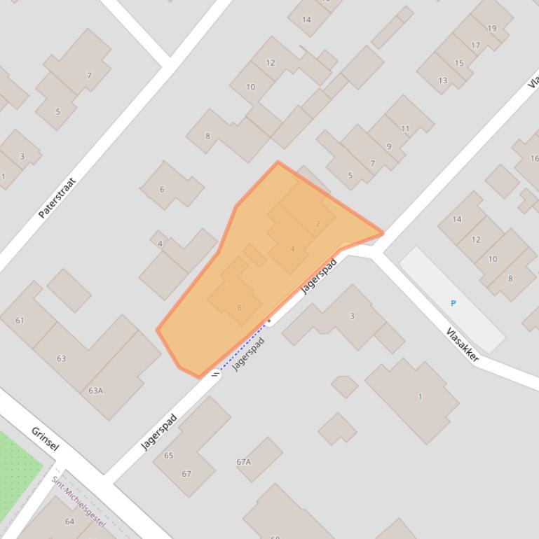 Kaart van postcodegebied 5275KH.