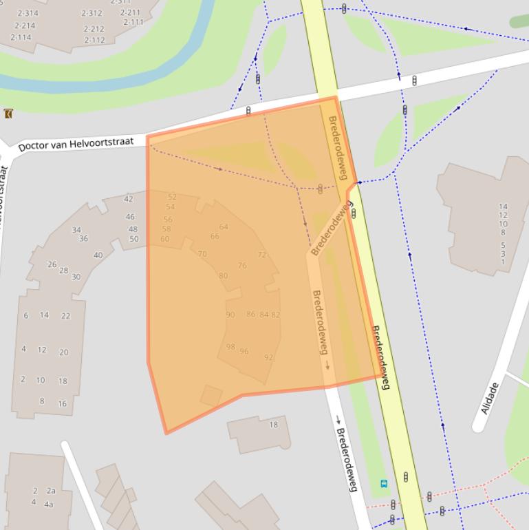 Kaart van postcodegebied 5281BL.