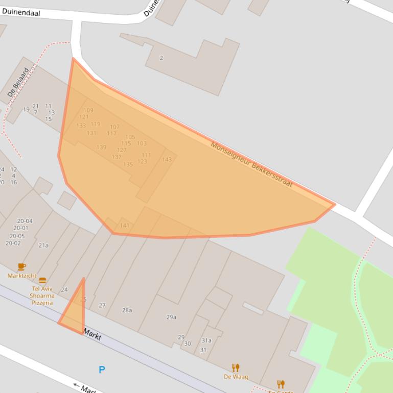 Kaart van postcodegebied 5281BN.