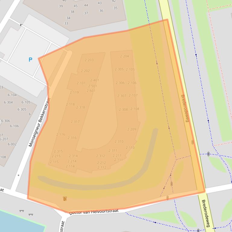 Kaart van postcodegebied 5281BR.