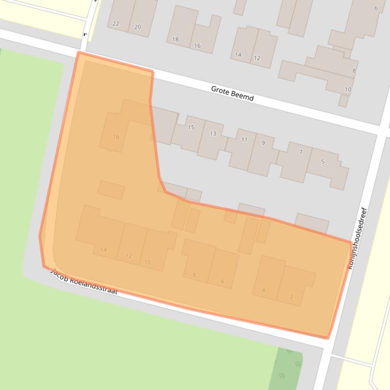 Kaart van postcodegebied 5281CG.