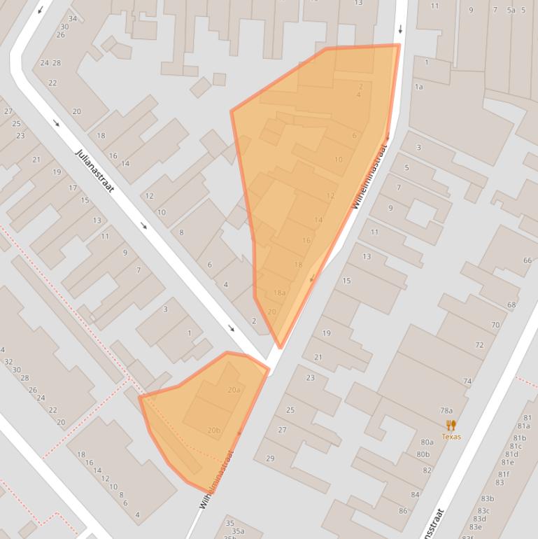 Kaart van postcodegebied 5281GR.